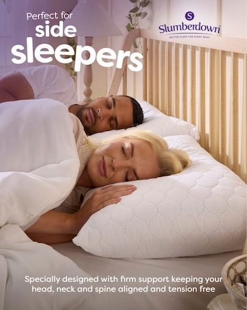 Slumberdown Sleep Soundly Rebound Firm Support Pillows - 4 Pack
