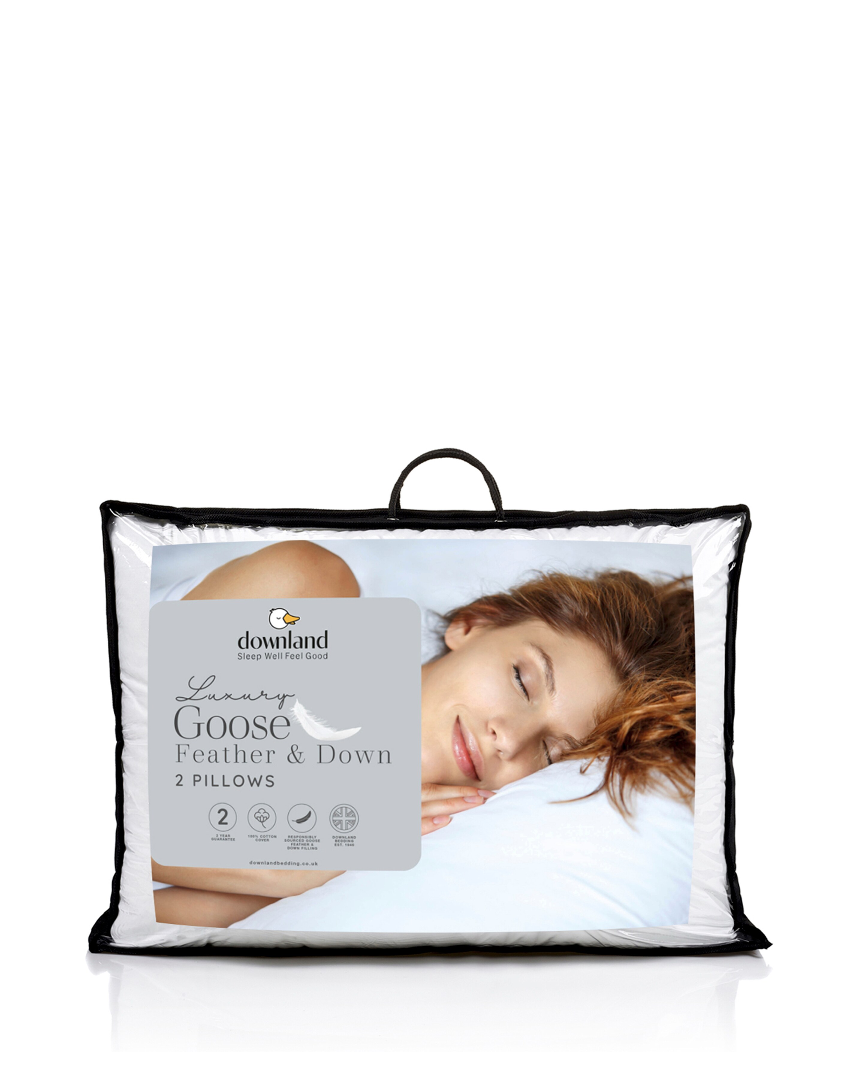 Hotel Collection Feather & Down Pack of 2 Pillows