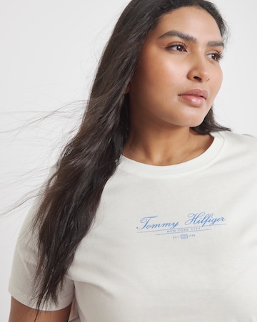 Tommy Hilfiger Script Crew Neck Short Sleeve T-shirt