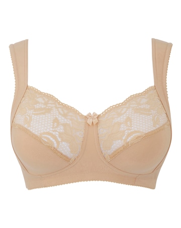 Miss Mary of Sweden Lovely Lace Non Wired Bra Skintone