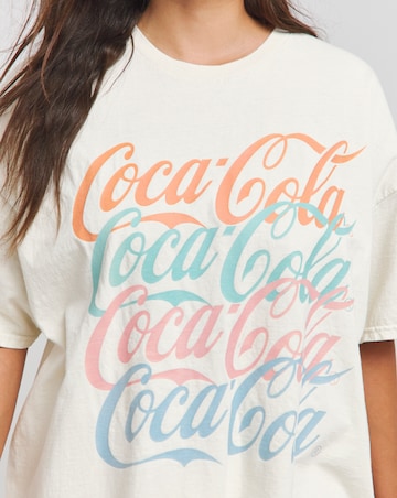 Ecru Coke License T-Shirt