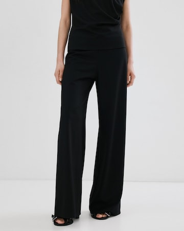 Mango Candelo Straight-Fit Trousers With Elastic Waist