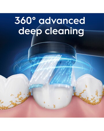Oral-B iO Ultimate Clean Black Refill heads 4 Pack