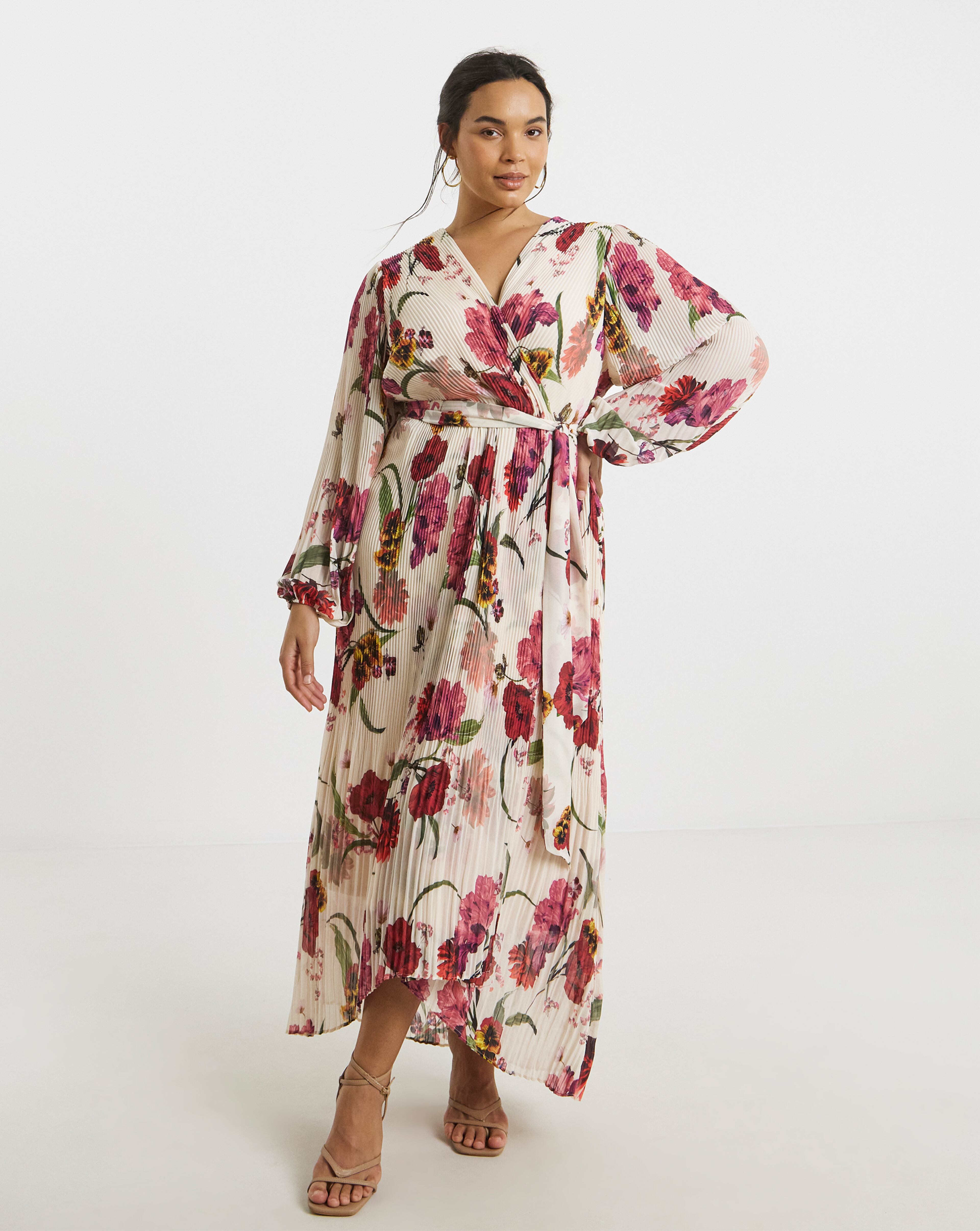 Floral maxi dress