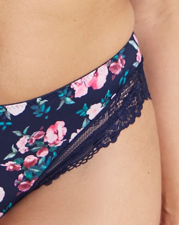 Pretty Secrets Adrianne Floral Midi Brief Knickers