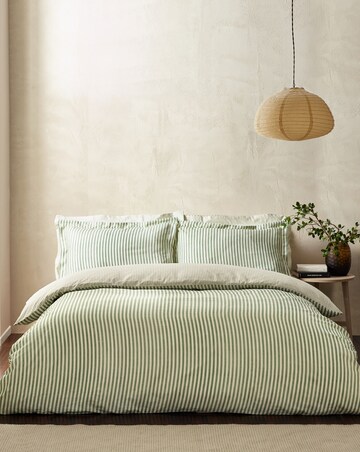 Yard Hebden Stripe 100% Cotton Duvet Set