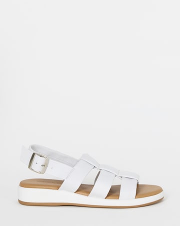 Estrella Leather Tubular Fisherman Sandals - Extra Wide Fit (EEE)