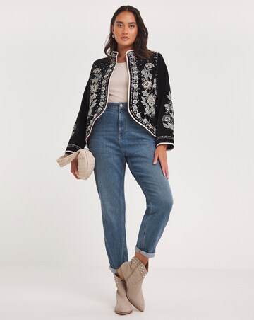 Joe Browns Black Extraordinary Embrodiered Boutique Jacket