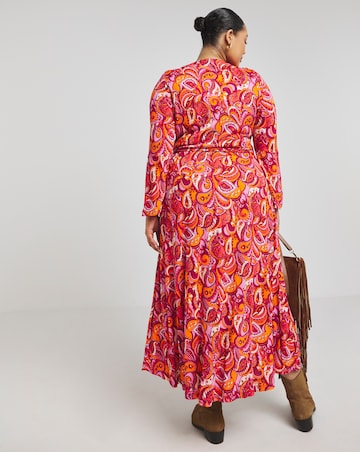 Joe Browns Jersey Paisley Print Wrap Dress