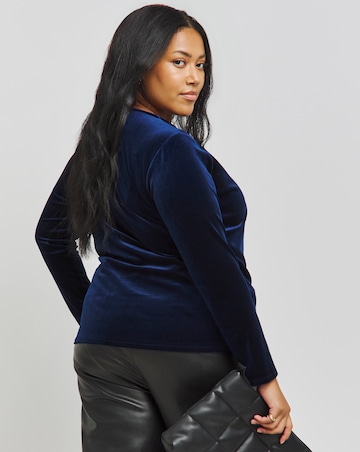 Joe Browns Roxanna Wrap Velour Top