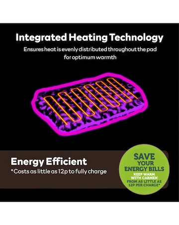 Carmen Spa Rechargeable Hot Water - Leopard