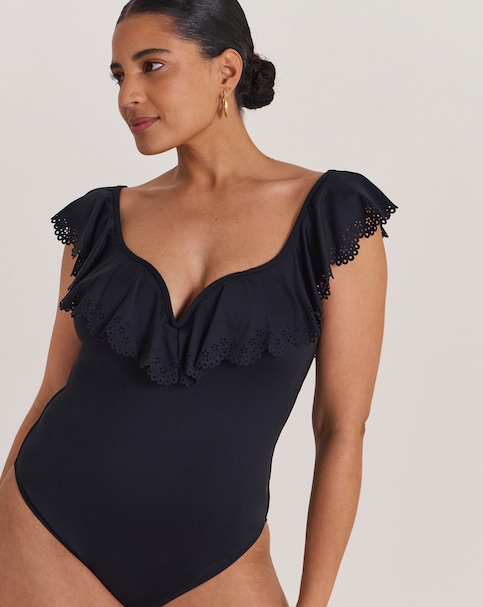 MAGISCULPT Laser Cut Bardot 360 Degree Shaping Swimsuit
