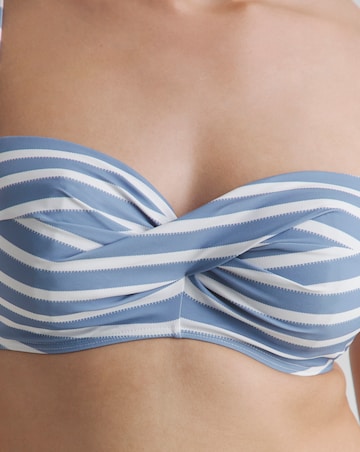 MAGISCULPT Twist Front Bandeau Bikini Top