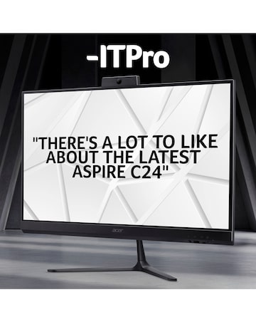 Acer Aspire All In One PC - 23.8in FHD Intel N100 8GB 256GB - Windows 11 Home