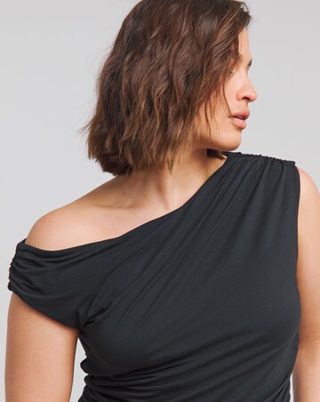 TALA 365 Asymmetric Ruched Side Top