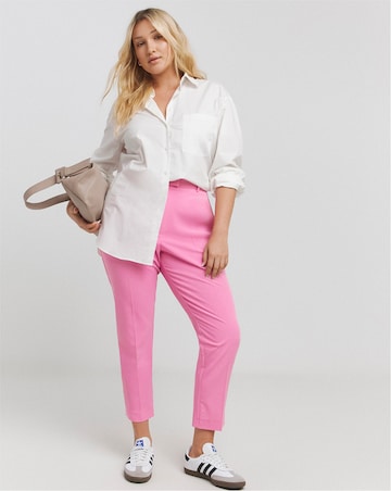 Pink Tailored Tapered Trouser
