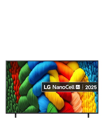LG 75NANO80A6B 75in NanoCell AI 4K Smart TV