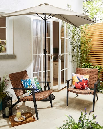 Half Garden Parasol