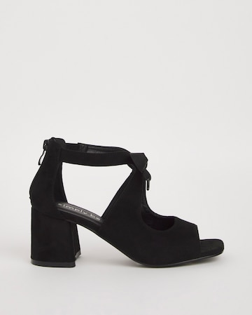 Becky Front Bow Shoe Boot - Extra Wide Fit (EEE)