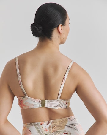 MAGISCULPT Twist Front Bandeau Underwired Bikini Top
