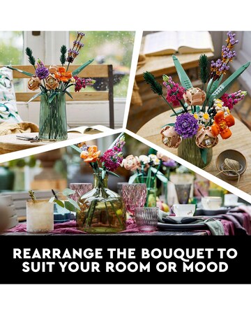 LEGO Flower Bouquet Set for Adults 10280