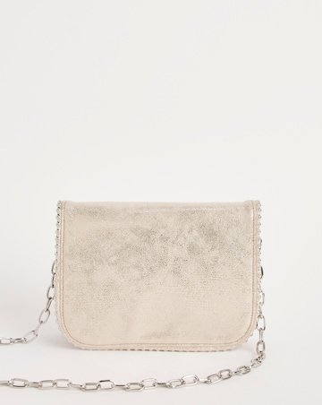 Stone Beaded Detail Crossbody Bag