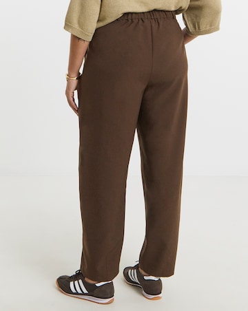 Simply Be Barrel Leg Workwear Trouser