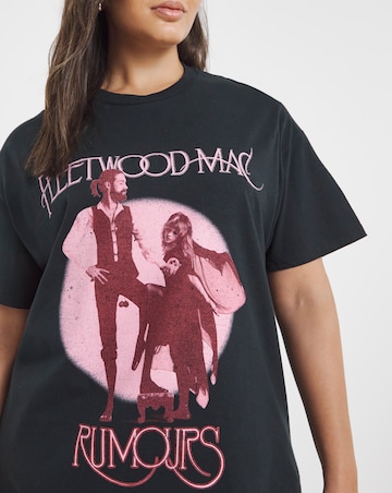 Simply Be Black Fleetwood Mac License T-Shirt