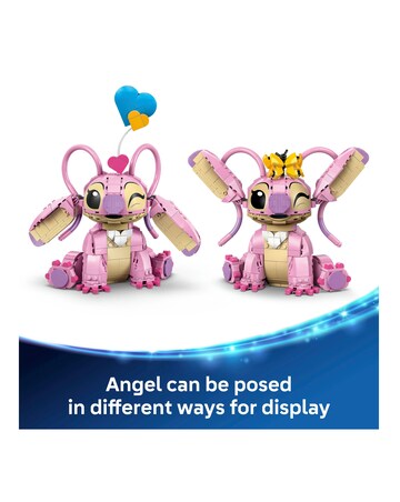 LEGO Disney Angel Lilo & Stitch Building Toy for Girls, Boys and Kids 43257