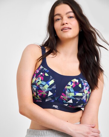Panache High Impact Non Wired Sports Bra Graphic Print