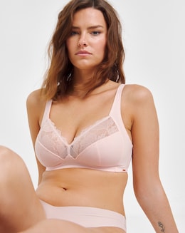 Dorina Maeve Full Cup Non Wired Non Pad Bra Pink