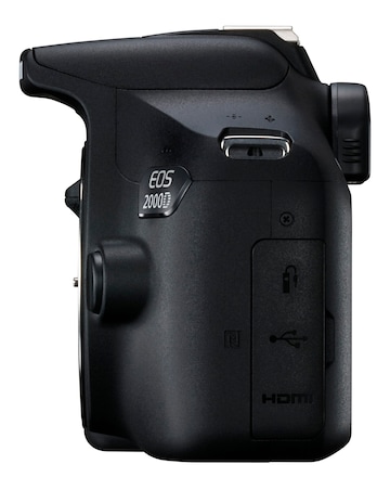 Canon EOS 2000D SLR Camera with EF-S 18-55mm IS II Lens