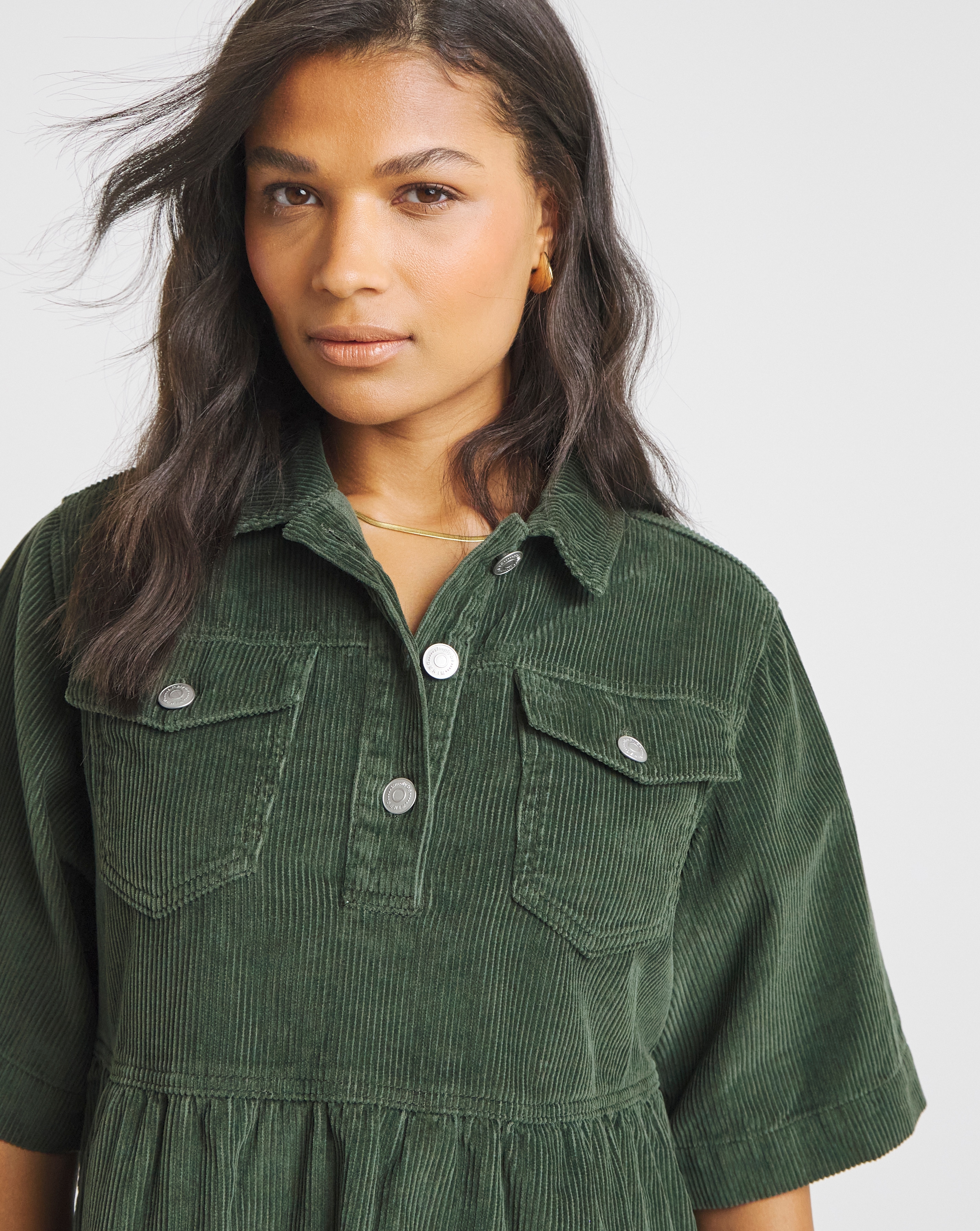 Bibiy. COCO MINI DRESS KHAKI