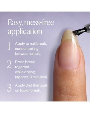 Essie Nail Care Break Fix Liquid Nail Patch Transparent Finish