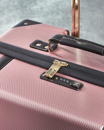 Rock Vintage Cabin Suitcase