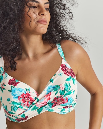 MAGISCULPT Twist Front Plunge Underwired Bikini Top