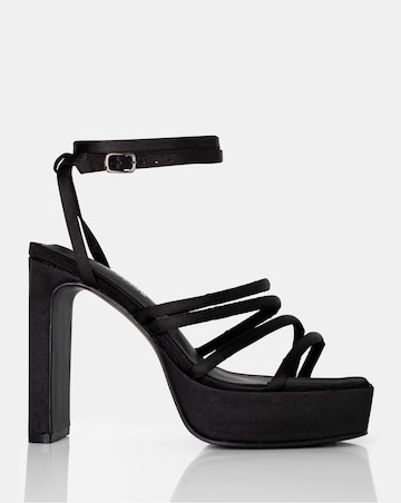 Public Desire Viola Wide Fit Platform Sandals
