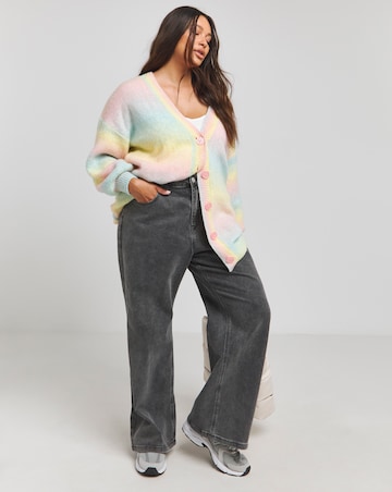 Rainbow Ombre Cardigan