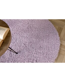 Chicago Light Neutrals Shaggy Circle Rug