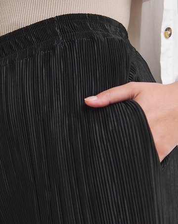 Plisse Full Length Trousers