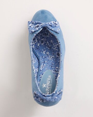 Joe Browns Court Shoes with Bow Detail Wide Fit