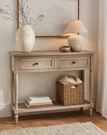 Julipa Imogen Part Assembled Wooden Console Table