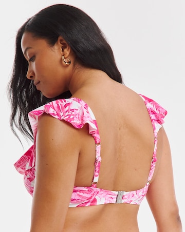 Figleaves Fiji Ruffle Detail Bikini Top