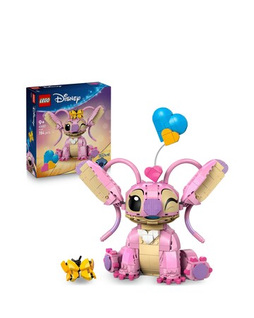 LEGO Disney Angel Lilo & Stitch Building Toy for Girls, Boys and Kids 43257