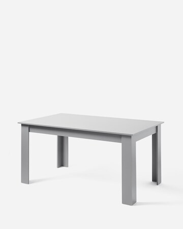 Dakota 6 Seater Dining Table with 6 Ava Button Back Chairs