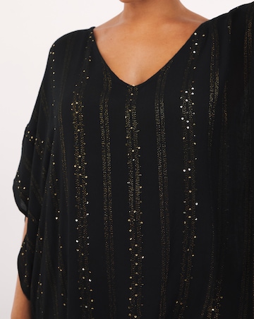 Lurex Beach Kaftan