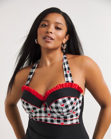 Joe Browns Gingham Wired Swimdress