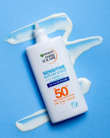 Ambre Solaire Ultra-Light Sensitive Face Fluid SPF50+ 40ml