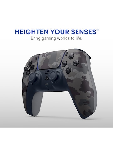 PlayStation 5 DualSense Wireless Controller - Grey Camouflage