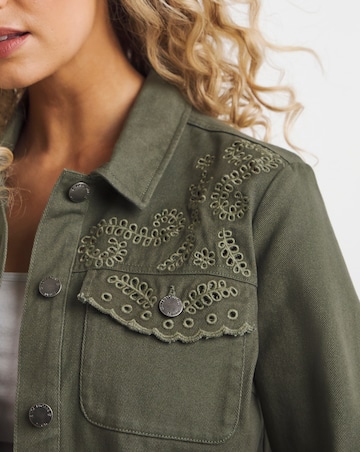 Joe Browns Delicate Embroidered Denim Jacket
